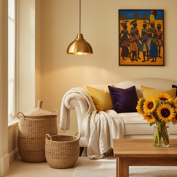 A warm living room where honest conversations happen